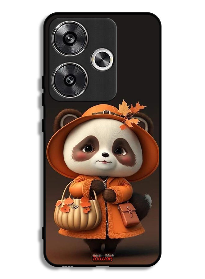 Tolwak Xiaomi Redmi Turbo 3 5G Protective Case Cover Cute Panda Lady Style - Image 1