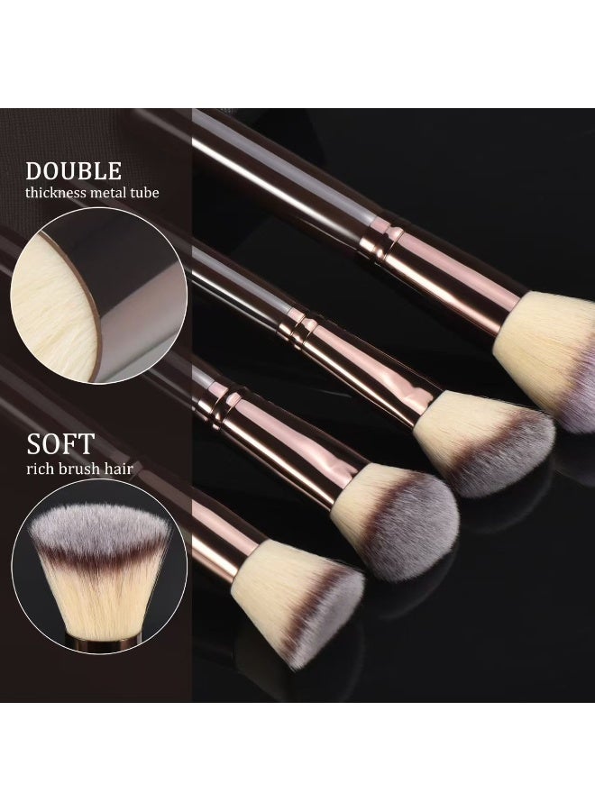 10-Piece Makeup Multi Use Brush Set - Image 3
