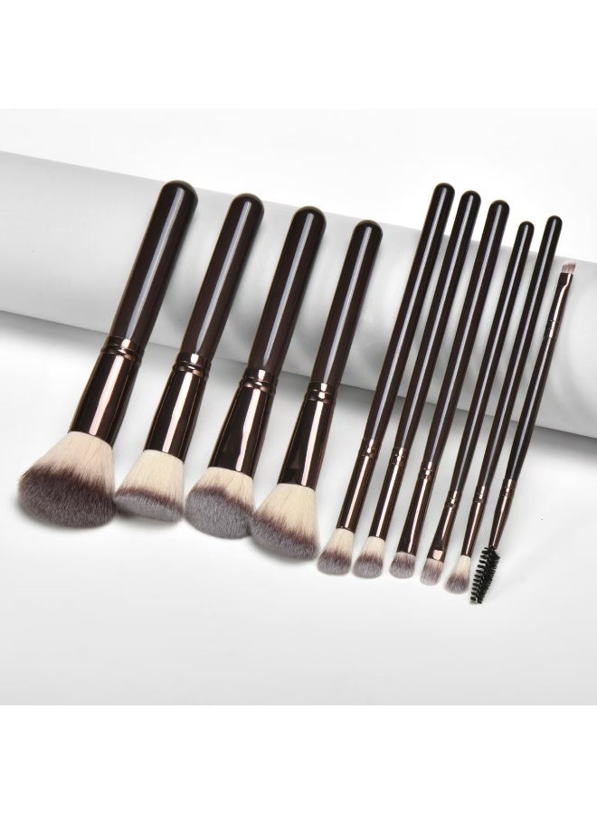10-Piece Makeup Multi Use Brush Set - Image 5