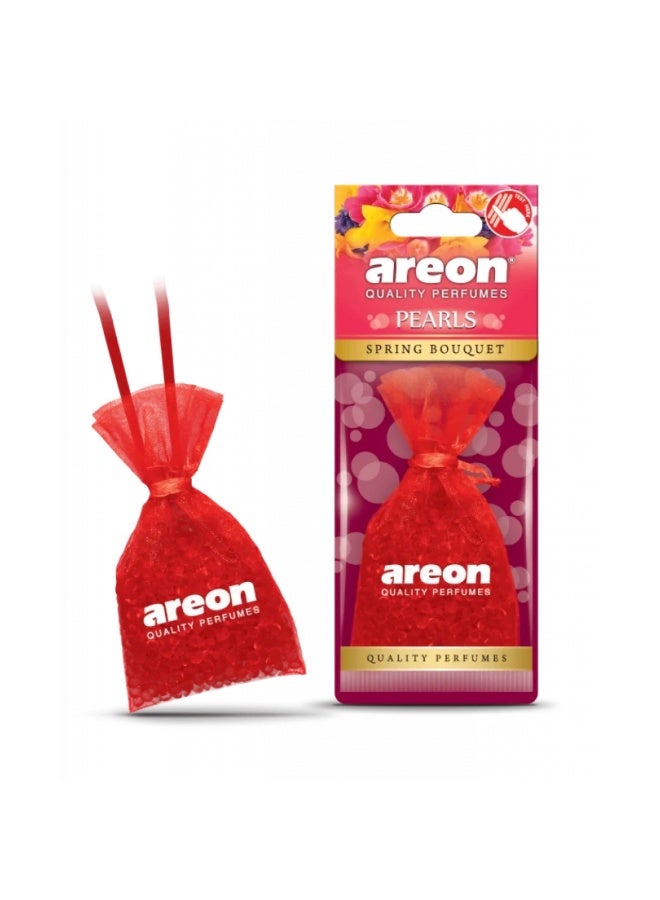 Areon - Pearls Kiss car air freshener with the scent of spring flowers - Image 2