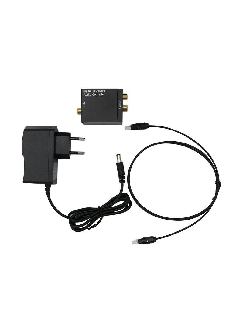 Digital To Analog Audio Converter - Black - Image 1