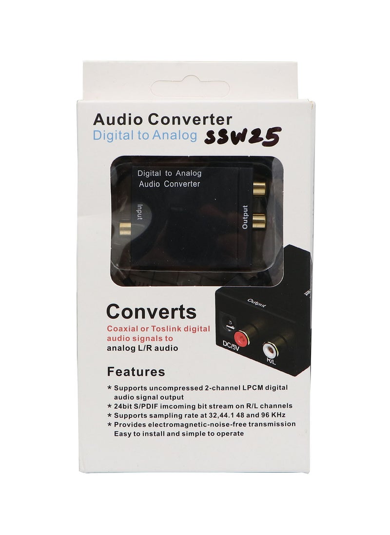 Digital To Analog Audio Converter - Black - Image 5