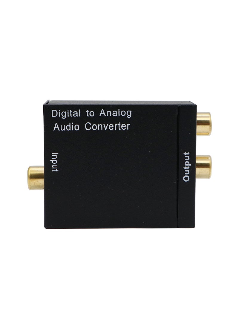 Digital To Analog Audio Converter - Black - Image 2