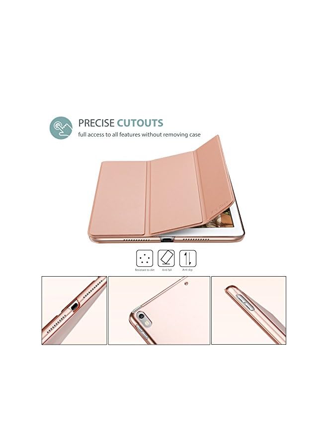 Procases Ipad Air (3Rd Gen) 10.5" 2019 / Ipad Pro 10.5" 2017 Case, Ultra Slim Lightweight Stand Smart Case Shell With Translucent Frosted Back Cover For Apple Ipad Air (3Rd Gen) 10.5" 2019 –Rose Gold - Image 2