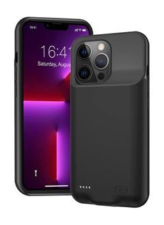 Battery Case for iPhone 13 Pro Max, Portable Battery Pack, Rechargeable Smart Charger Case, External Battery Charging Case, Compatible with (iPhone 13Pro Max, 4500 Mah).