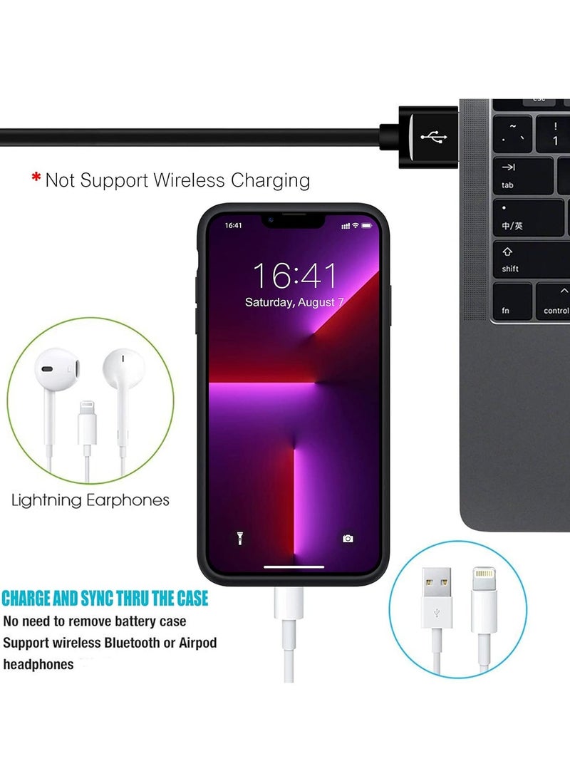 Generic - Battery Case for iPhone 13 Pro Max, Portable Battery Pack, Rechargeable Smart Charger Case, External Battery Charging Case, Compatible with (iPhone 13Pro Max, 4500 Mah). - Image 1