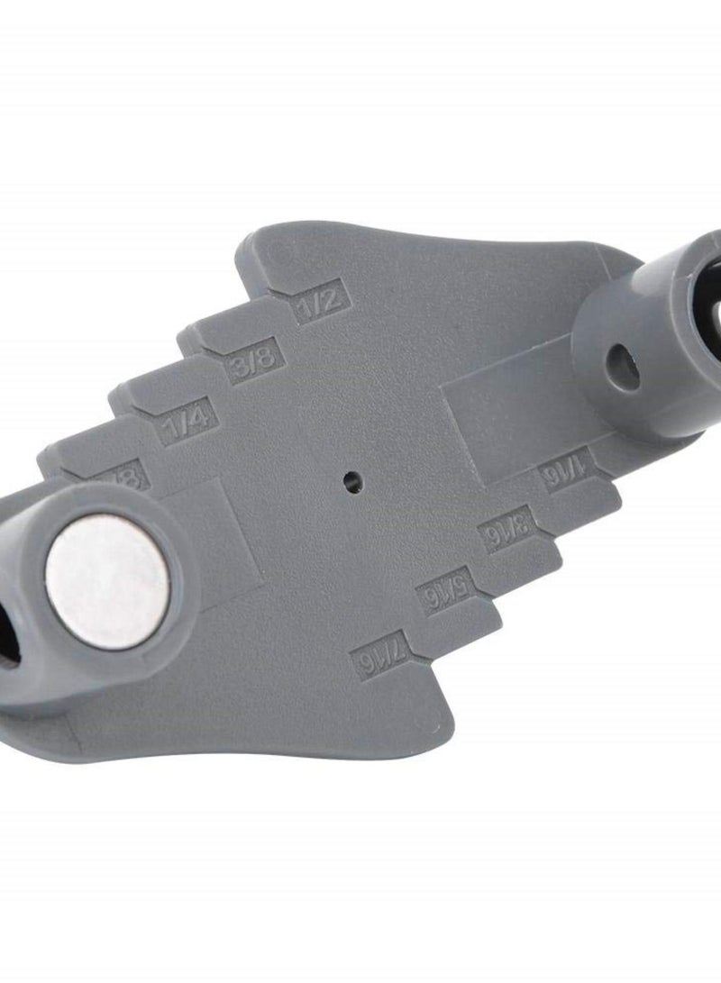 GGOOT Gauge, Durable Practical Woodworking Locator, Multi-function Great Workmanship Hardware Tool, for Plate Grooving Assembly Woodworking Pin Joints - Image 3