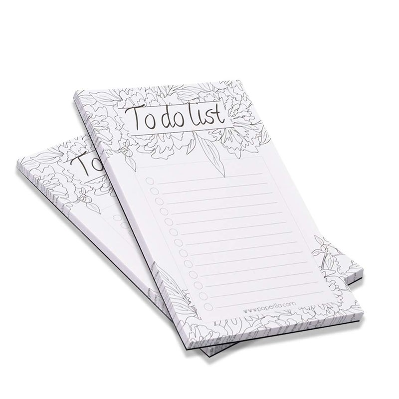 COI DOODLING Collection Writing PAD 50 Sheets| Easy Tear Off Set of 2 NOTEPADS - Image 1