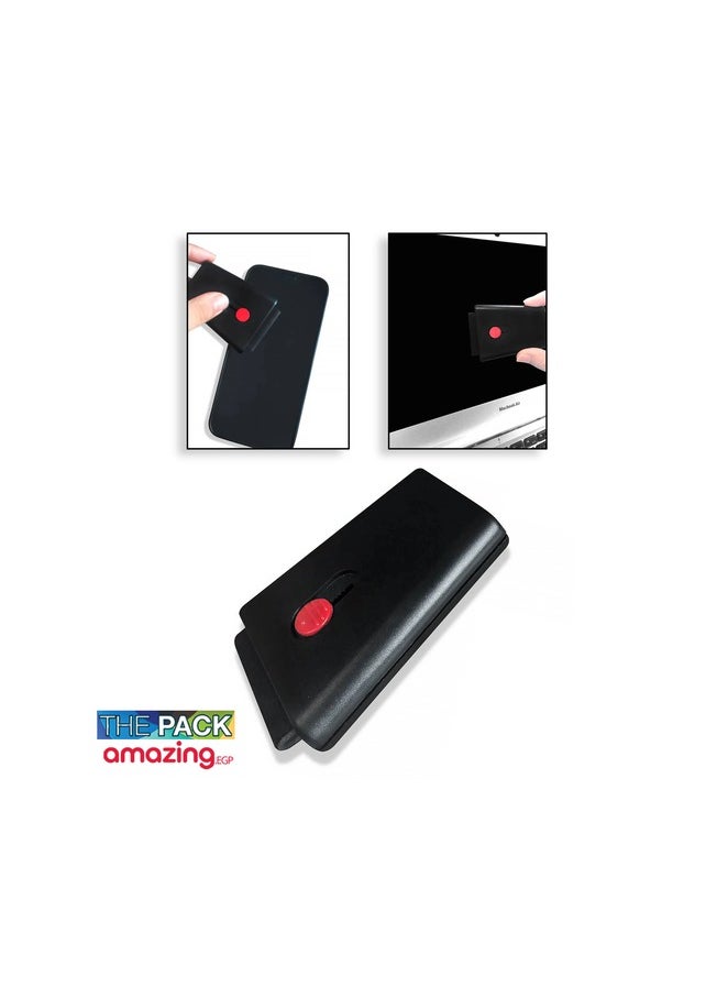 amazing.EGP Keyboard Cleaner, Soft Tablet Brush for Smartphones and Laptops (Black-M1)  - Image 3
