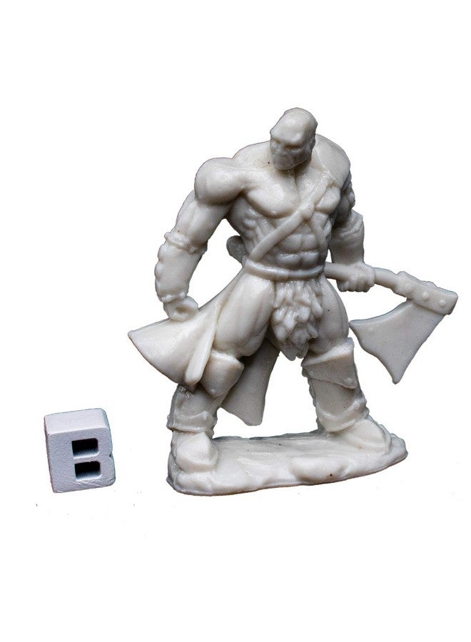 Reaper 77047: Goldar, Male Barbarian - Dark Heaven Bones Plastic Miniature