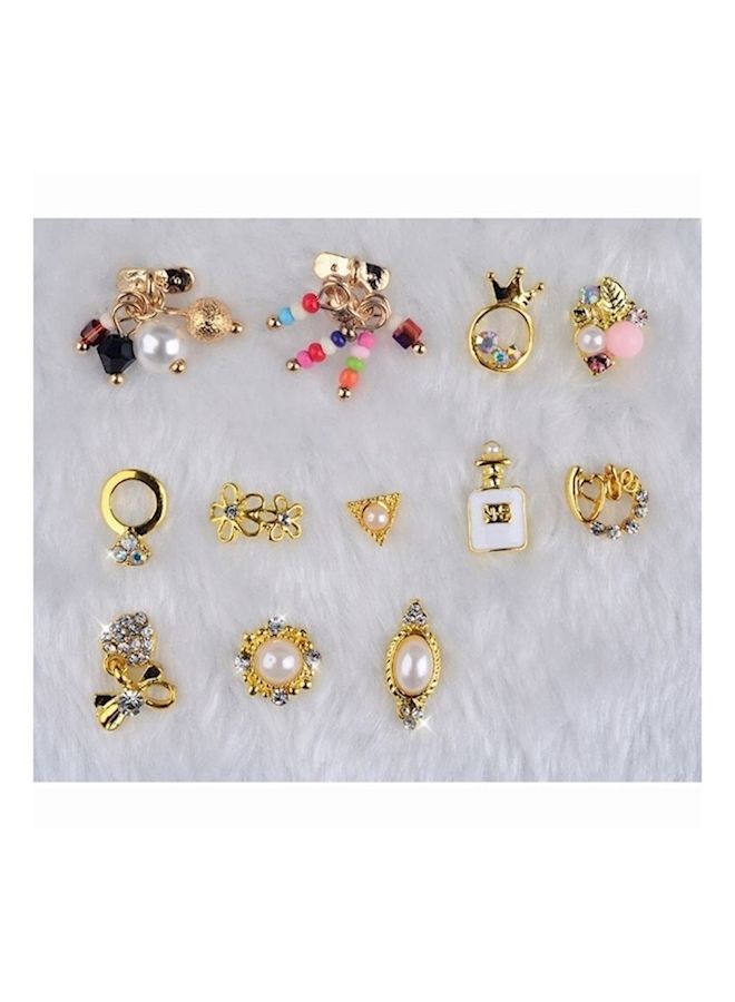 نيبمينينت ملصق للأظافر بتصميم مختلط ومجوف يمكنك لصقه بنفسك متعدد الألوان - Image 2