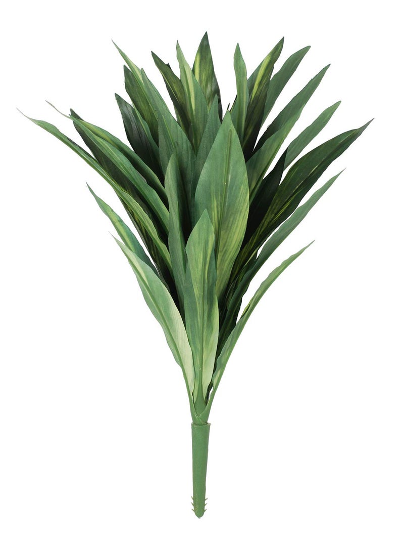 Fourwalls Artificial 46 cm Tall Dracaena Bush (Green) - Image 5