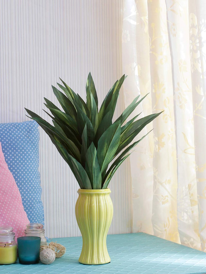 Fourwalls Artificial 46 cm Tall Dracaena Bush (Green) - Image 3