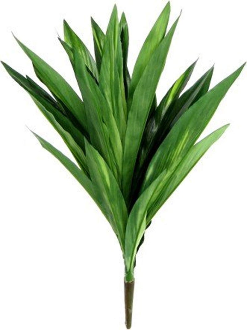 Fourwalls Artificial 46 cm Tall Dracaena Bush (Green) - Image 4