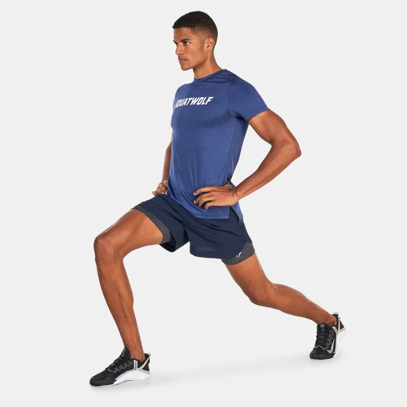 SQUATWOLF Men's Core AeroTech Muscle Training T-Shirt
