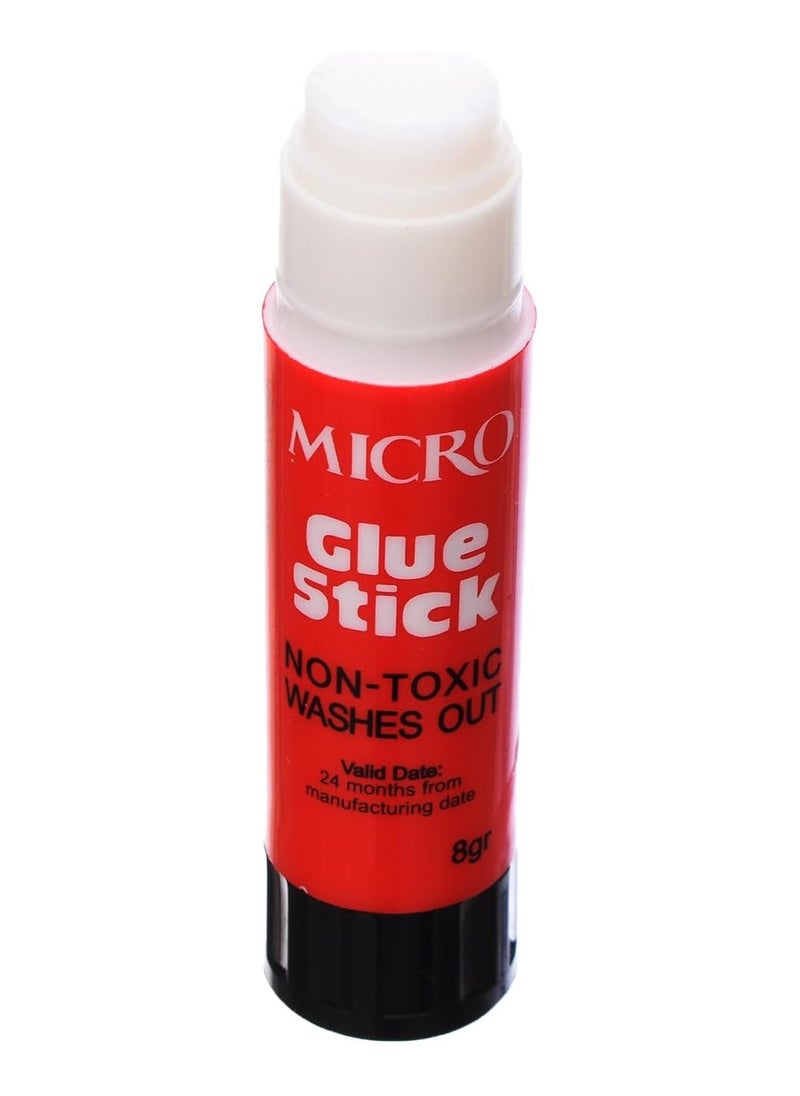 Micro Micro clear glue stick, 8g, suitable for home, school or educational centers  - Image 2