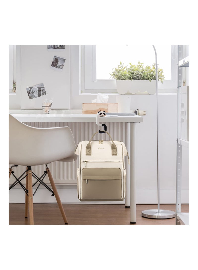 Purse Hook for Table, Foldable Purse Hanger, Purse Holder for Student Table Desk Restroom Office Shool Restraurant, Handbag Hook Holder Hand Bag Hanger for Tables, Desks(4PC) - Image 4