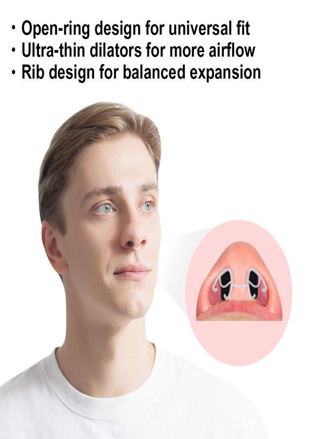 WoodyKnows Ultra-Thin Nasal Dilator, Improves Sleep and Sports Airflow, alleviates Nasal Congestion and Nose-Related snoring, deviated Septum aid (Trial S/M/L) - Image 3