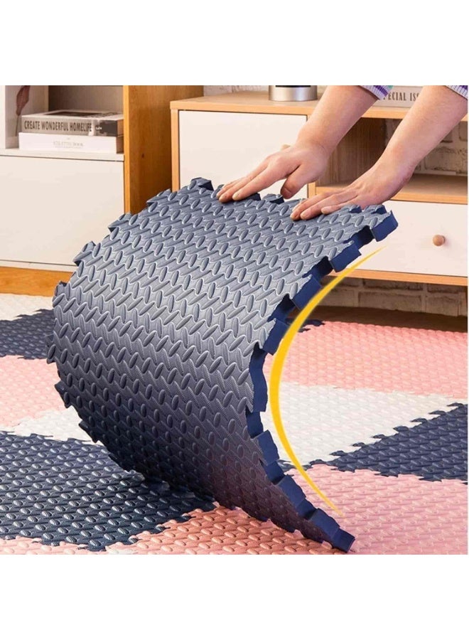 Mitoy 16 Tiles EVA Foam Play Mat, 1.5cm Thicked Interlocking Kids Floor Mats, Soft Non-Toxic  Baby Play mats for Gym, Nursery, Playroom, Squares Foam Floor Mats for Kids Toddlers, & Babies - Image 3