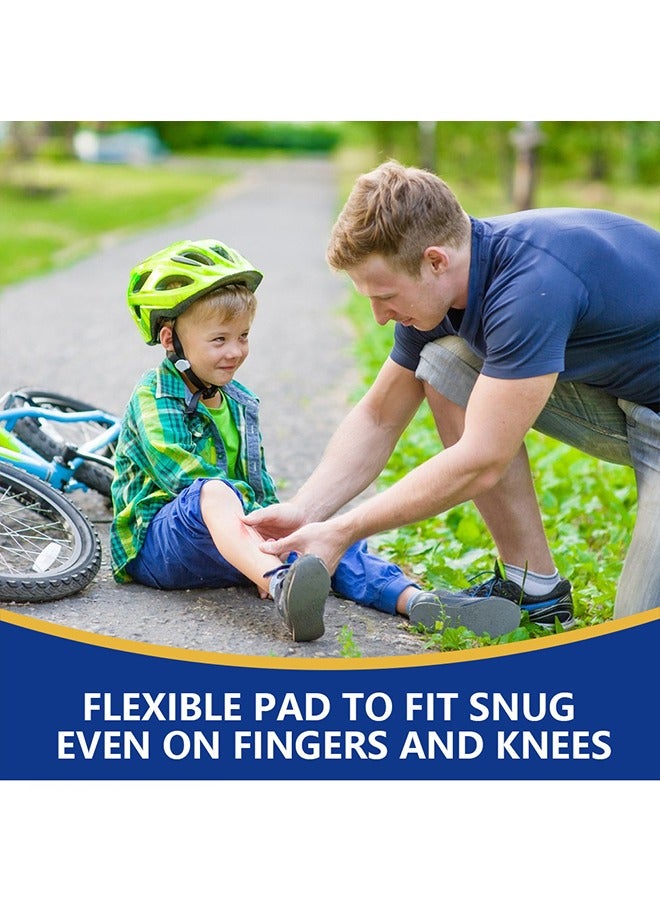 سوميفون 100 قطعة إسعافات أولية يمكن التخلص منها - للإسعافات الأولية ومستلزمات العناية بالجروح ، تساعد الحماية القابلة للتنفس على منع عدوى الجرح - الإسعافات الأولية المنزلية - Image 5