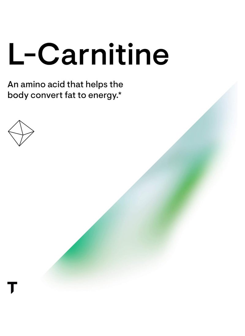 L-Carnitine Dietary Supplement - 60 Capsules