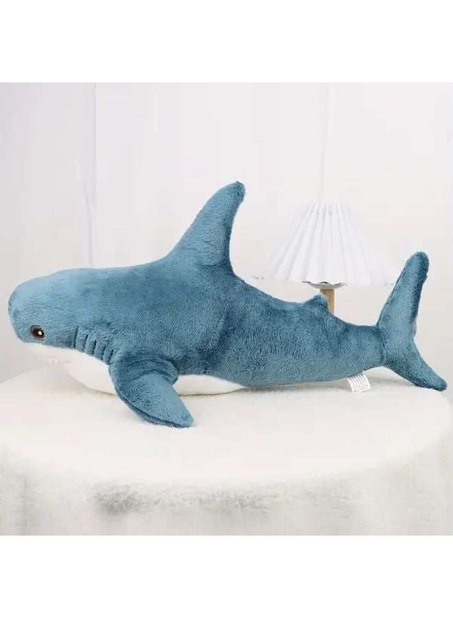 40cm Giant Shark Plush Toy Soft Squishy Ocean Doll Birthday Gift Home Decor - Image 1
