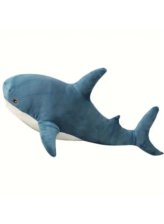 40cm Giant Shark Plush Toy Soft Squishy Ocean Doll Birthday Gift Home Decor - Image 5