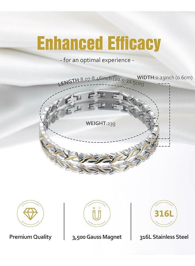 أساور مغناطيسية للنساء، أساور مغناطيسية قابلة للتعديل على شكل حورية البحر، هدايا مجوهرات ليوم الأم (سلسلة حورية البحر) - Image 2