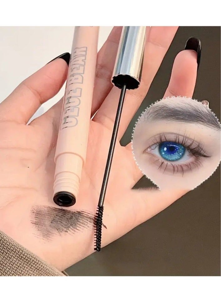 دب جيجي ماسكارا مقاومة للماء واللطخة مع رأس فرشاة ناعم للرموش الكثيفة وطويلة الأمد #01 أسود - Image 2