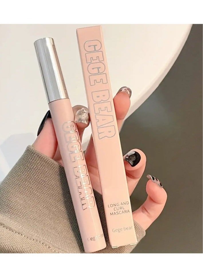 دب جيجي ماسكارا مقاومة للماء واللطخة مع رأس فرشاة ناعم للرموش الكثيفة وطويلة الأمد #01 أسود - Image 5