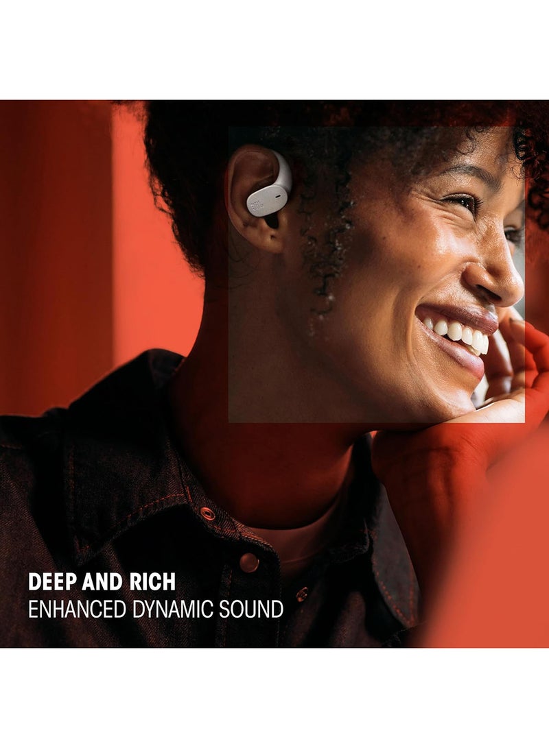JBL Sense Lite Wireless Earbuds with Open Design and Ear Hook, JBL OpenSound Air Conduction Technology, 32 Hours Operation, Water & Dust Resistant IP54, Beg beige - Image 5