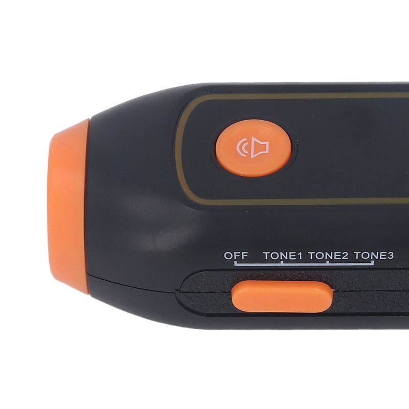 Electronic Whistle 3 Tone 3 Volume Level Blow Free Whistle with LED Light for Training Sports Orange - Image 5