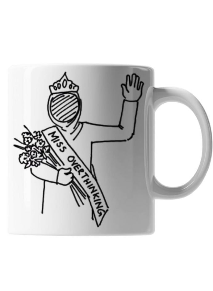 Printed Ceramic Mug – 330ml Durable Coffee Cup for Daily Use – Ideal for Home, Office & Gifting – Heat-Resistant, Microwave Safe, Printed Finish – Model OP7888SY - Image 1