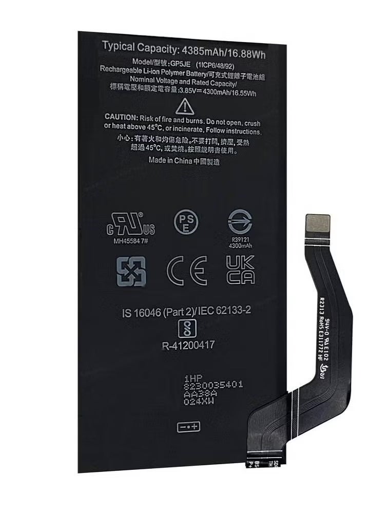 erorex Original High Quality Replacement battery For Google Pixel 7 Black - Image 1