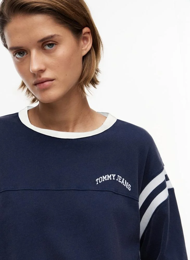 TOMMY JEANS  Casual  Ovs Varsity T-Shirt for Women | Best Price UAE