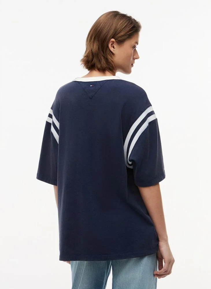 TOMMY JEANS  Casual  Ovs Varsity T-Shirt for Women | Best Price UAE