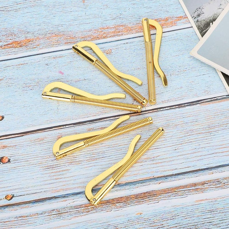 Money Clip, Cash Clip 75mm Spring Clip with High Hardness for Leather Wallet (Gold) - Image 5