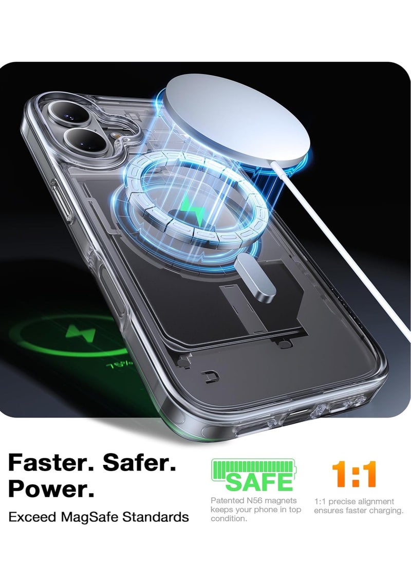 Houmt iPhone 16 Plus Magnetic Case Compatible with MagSafe Support Wireless Charging iPhone 16 Plus Cover Anti Scratch Shockproof Protective Case for iPhone 16 Plus 6.7 inch - Image 5