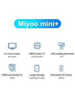 Miyoo Miyoo Mini Plus+ Portable GBA Game PS1 Handheld Game Console(Black 128G)  - Image 5
