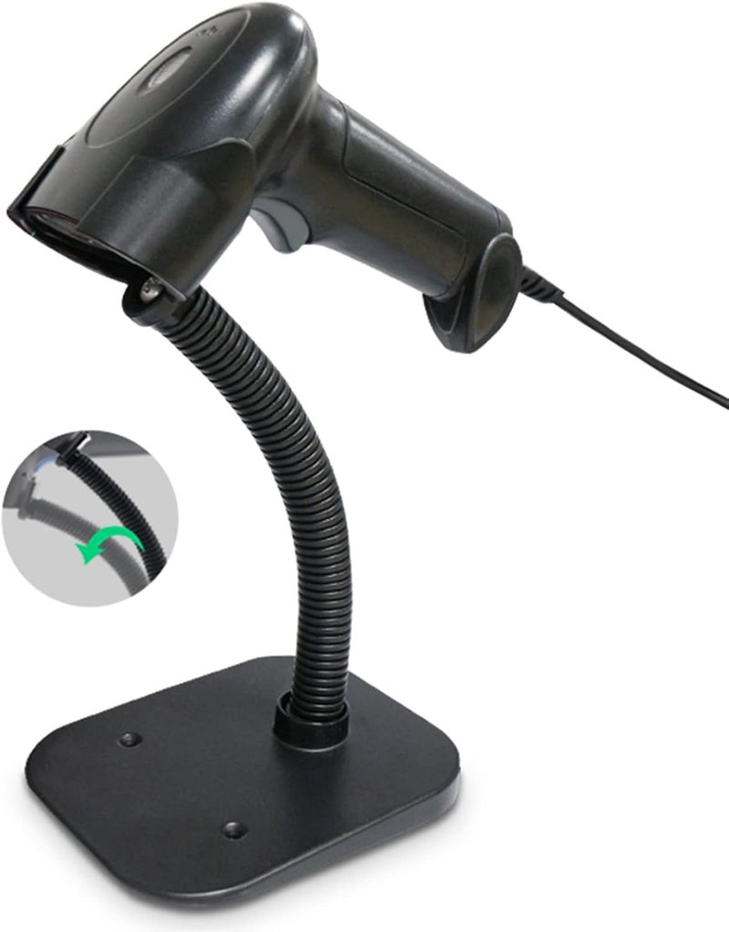 قارئ باركود USB سهل التركيب من Karlak، قارئ محمول أحادي البعد لإدارة الأسواق - Image 2