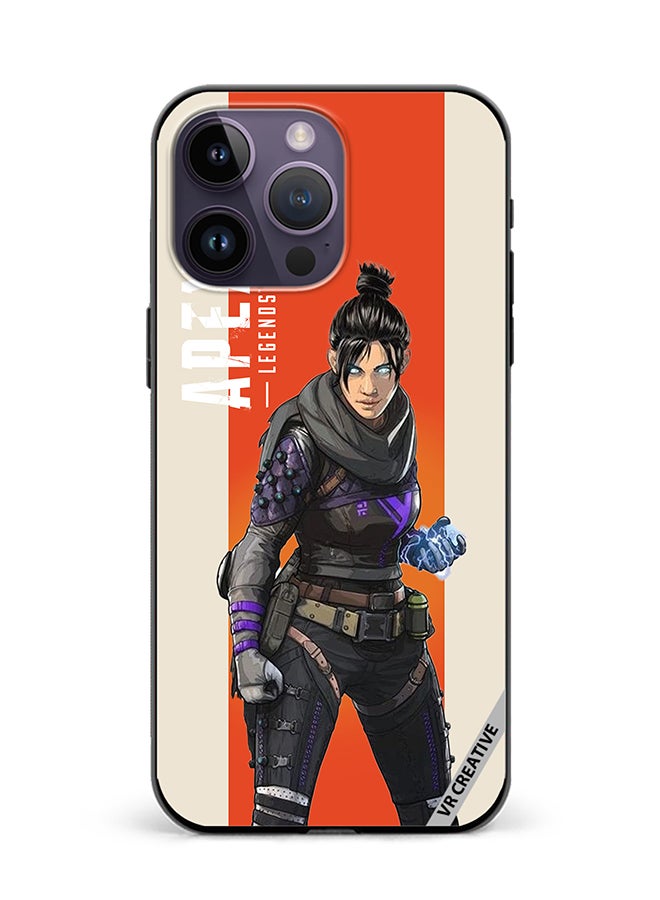 VR CREATIVE Protective Case Cover For Apple iPhone 16 Pro Apex Legends Waraith Design Multicolour - Image 1