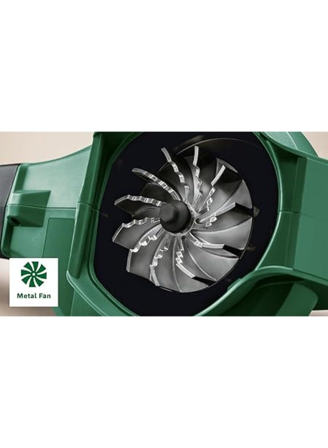 Bosch Universal Garden Tidy 3000 electric leaf blower and vacuum cleaner (3000 W, 50 l collection bag, variable speed, for blowing, vacuuming and shredding leaves, in box) - Image 2