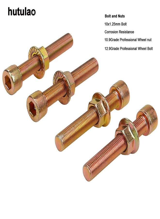 Hutulao ATV Banshee, Raptor, Warrior, YFZ 450, Blaster 4/156 Front Wheel Spacers 1.5" wide each adds 3 inches of width Compatible with Yamaha sport quads - Image 4