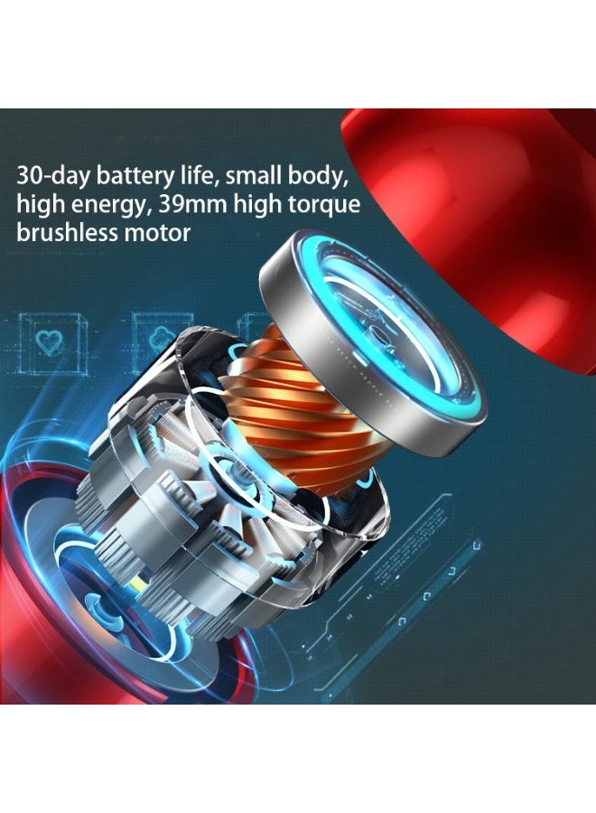 Mini High-Performance Massage Gun with Adjustable Intensity, Energy-Saving Lithium Battery, and Safe Switch Control – Perfect for Deep Tissue Relief and Muscle Recovery - Image 4