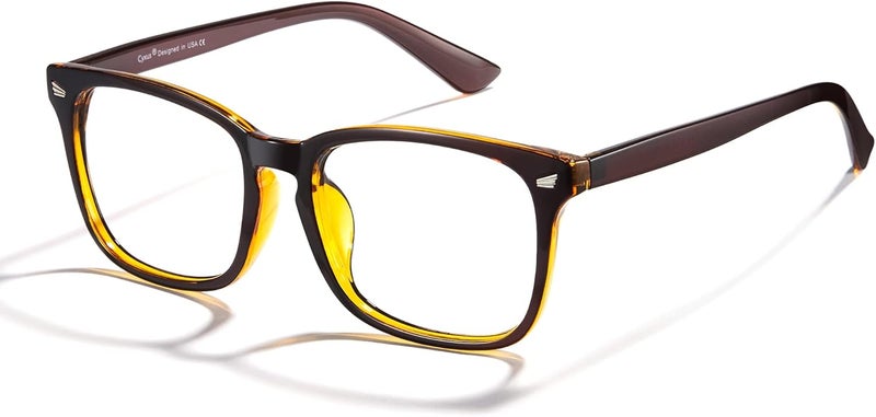 Cyxus Blue Light Glasses for Men Women Reduce Eye Strain UV Blocking for Computer Screen 8082 - Image 2