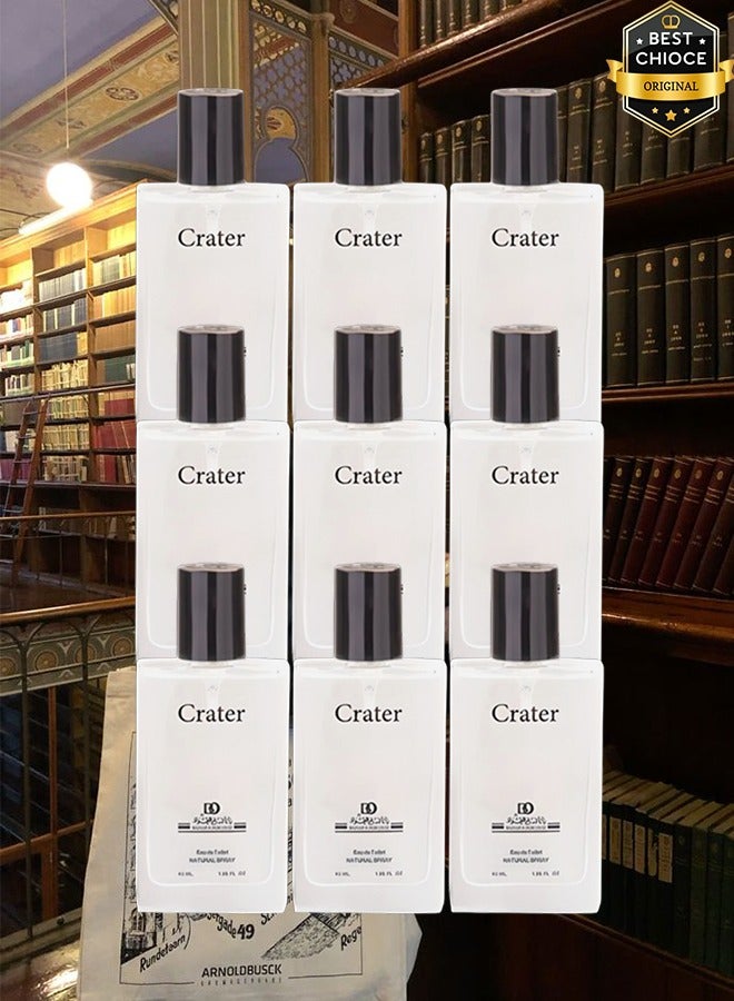 Banafa 9 Pieces Crater Perfume For Men 40ml EDT - Image 1