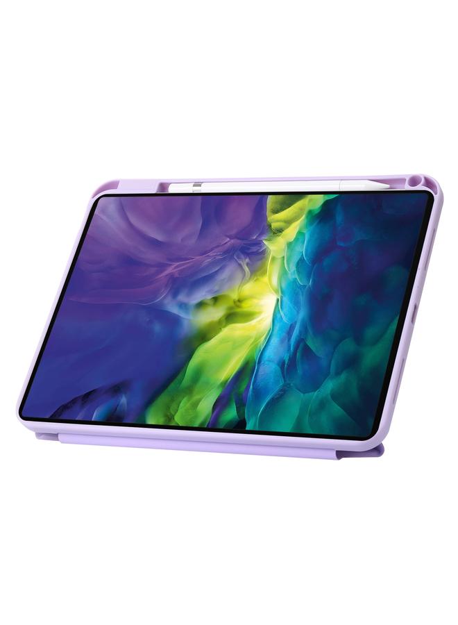 زبون حافظة لجهاز iPad 2025 / 2022، حافظة جلدية شفافة من الأكريليك قابلة للتشوه - Image 4