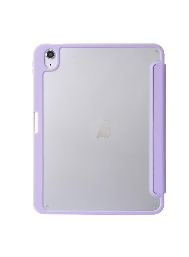 زبون حافظة لجهاز iPad 2025 / 2022، حافظة جلدية شفافة من الأكريليك قابلة للتشوه - Image 3