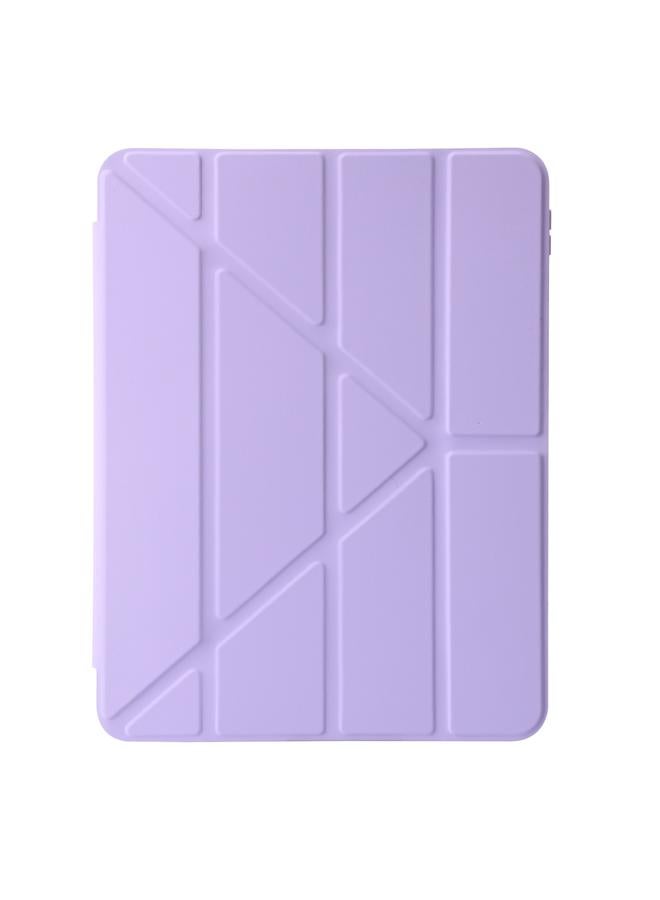 زبون حافظة لجهاز iPad 2025 / 2022، حافظة جلدية شفافة من الأكريليك قابلة للتشوه - Image 2