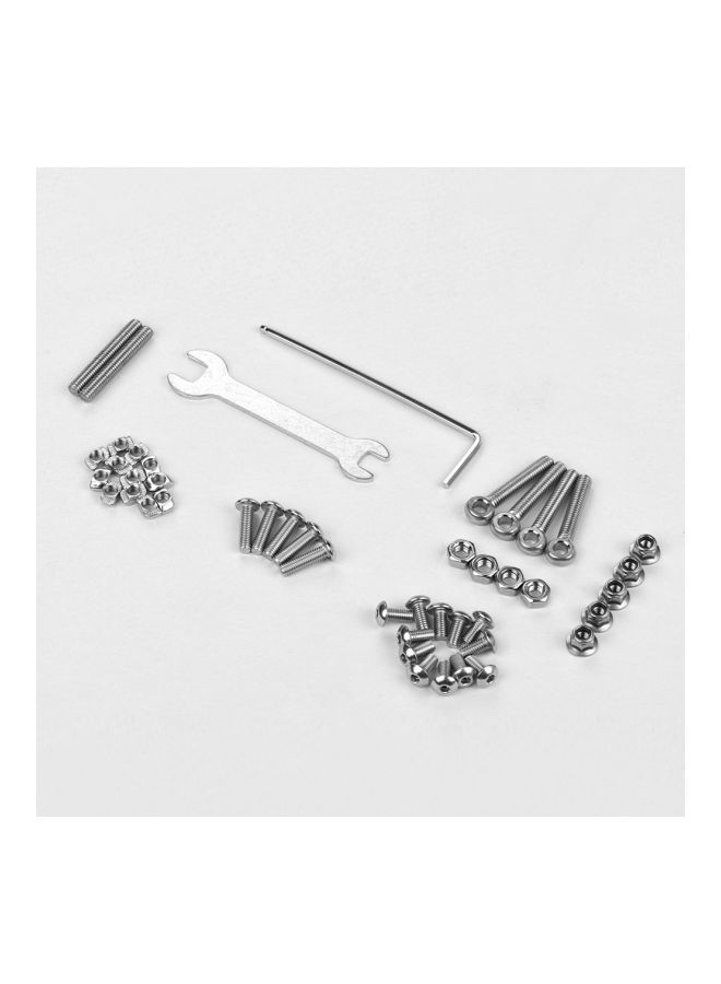 3D Printer Supporting Pull Rod Kit Silver